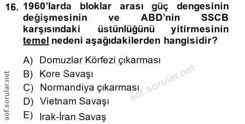 Soru 16