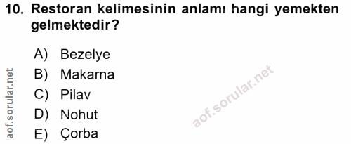 Soru 10