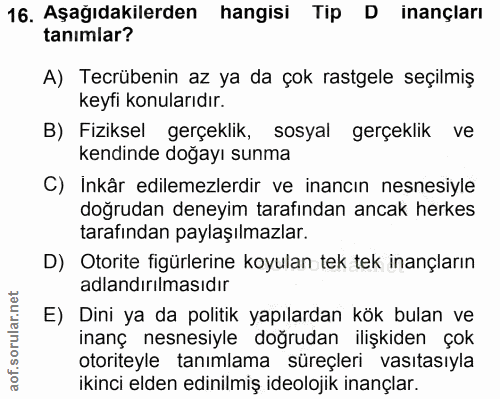 Soru 16