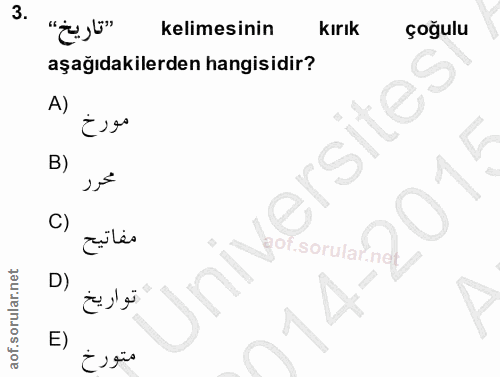 Soru 3