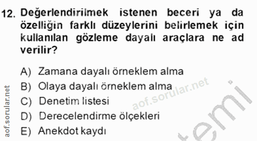 Soru 12