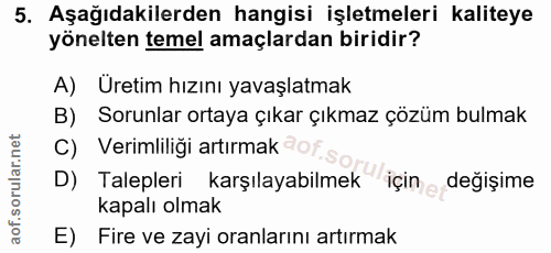 Soru 5