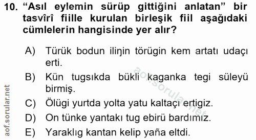 Soru 10