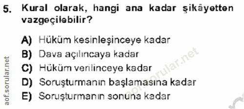 Soru 5