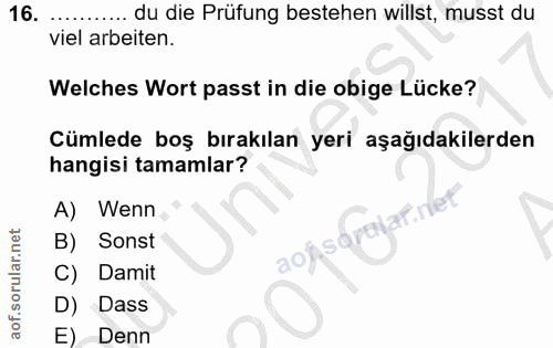 Soru 16