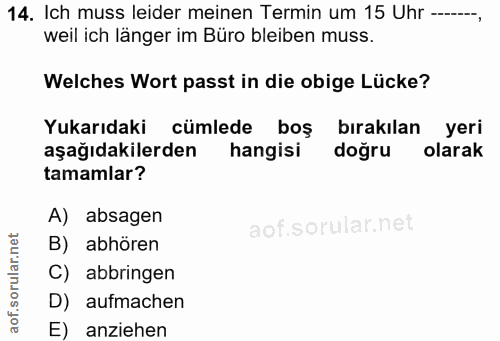 Soru 14
