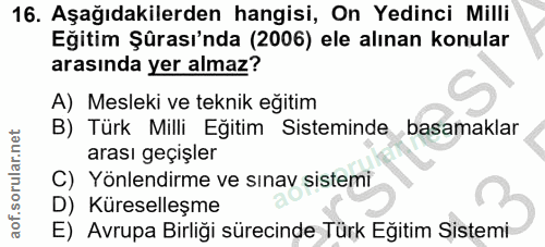 Soru 16