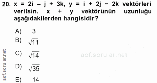 Soru 20
