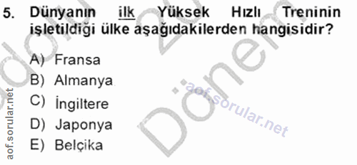 Soru 5