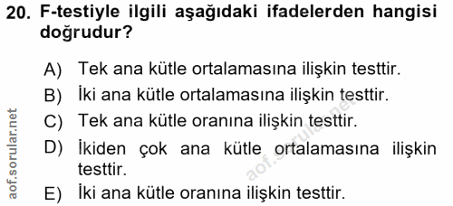 Soru 20