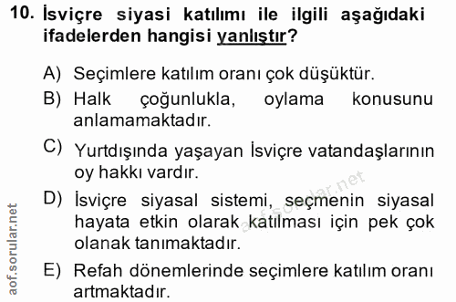 Soru 10