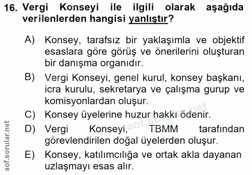 Soru 16