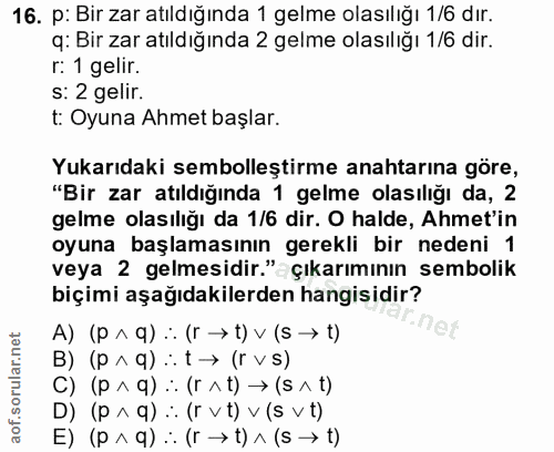 Soru 16