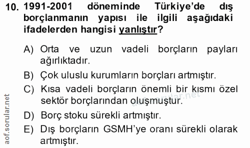 Soru 10