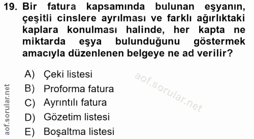Soru 19