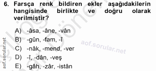 Soru 6