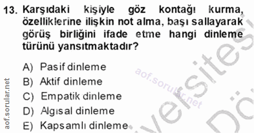 Soru 13