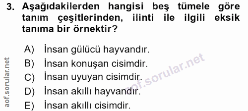 Soru 3
