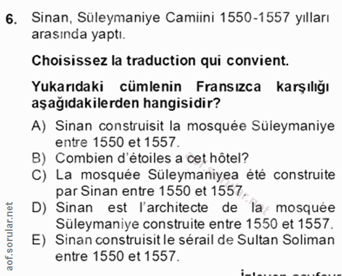 Soru 6