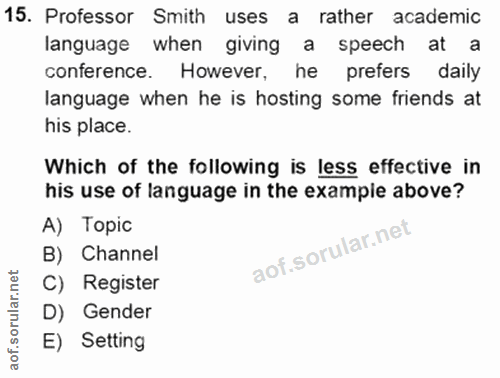Soru 15