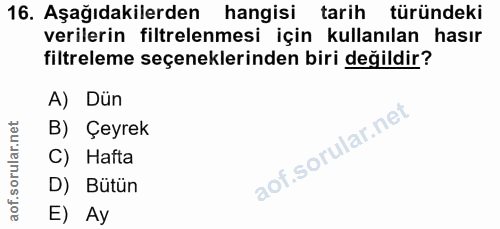 Soru 16