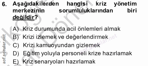 Soru 6