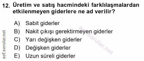 Soru 12