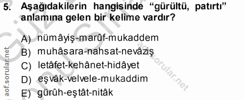 Soru 5