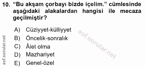 Soru 10