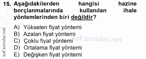 Soru 15