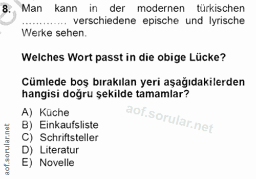 Soru 8