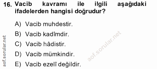 Soru 16