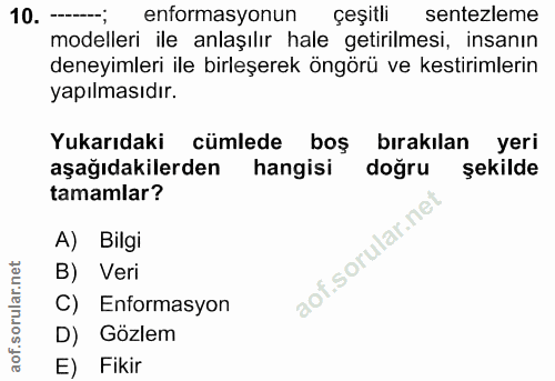 Soru 10