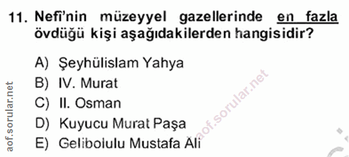 Soru 11