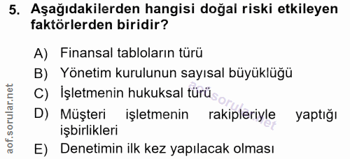Soru 5