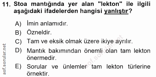 Soru 11