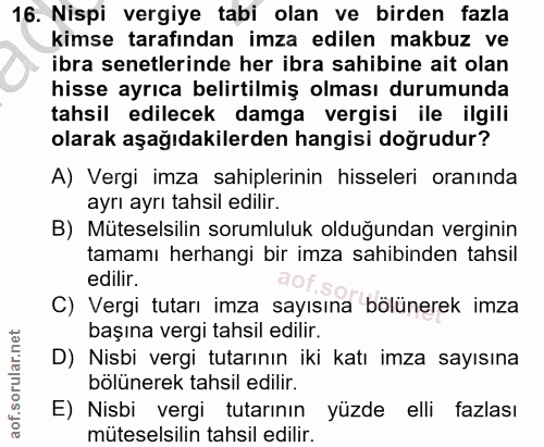 Soru 16