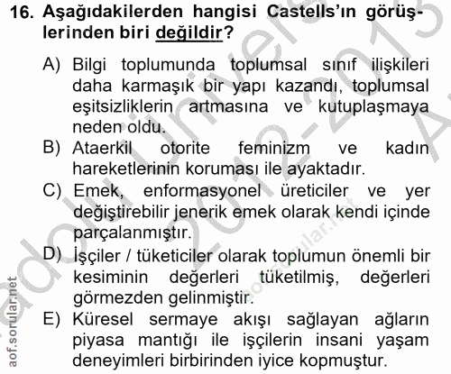 Soru 16