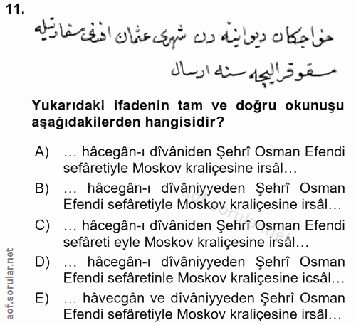 Soru 11