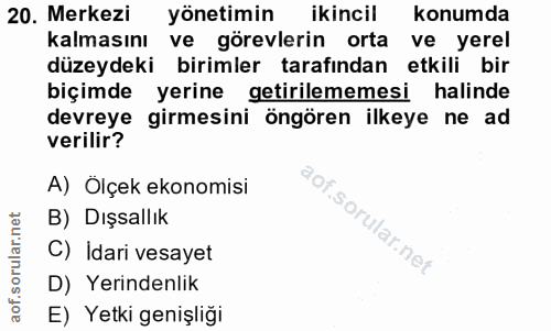Soru 20