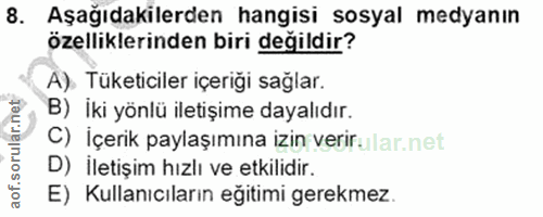 Soru 8