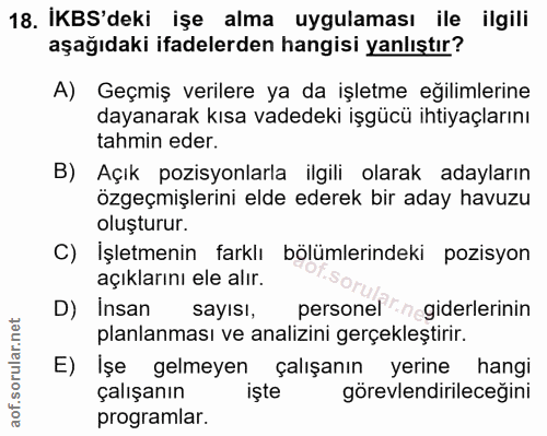 Soru 18