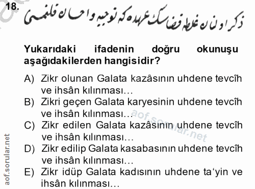 Soru 18