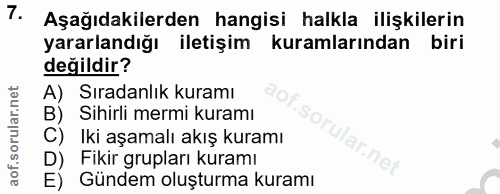 Soru 7