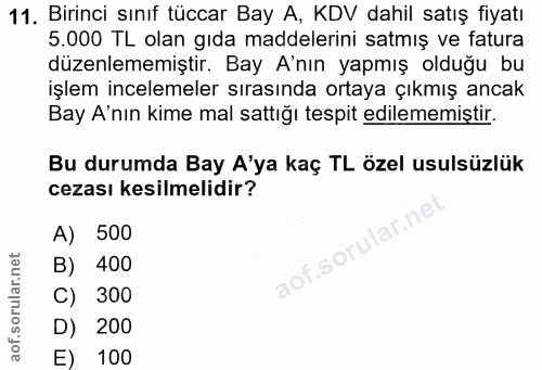 Soru 11