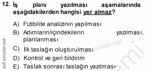 Soru 12