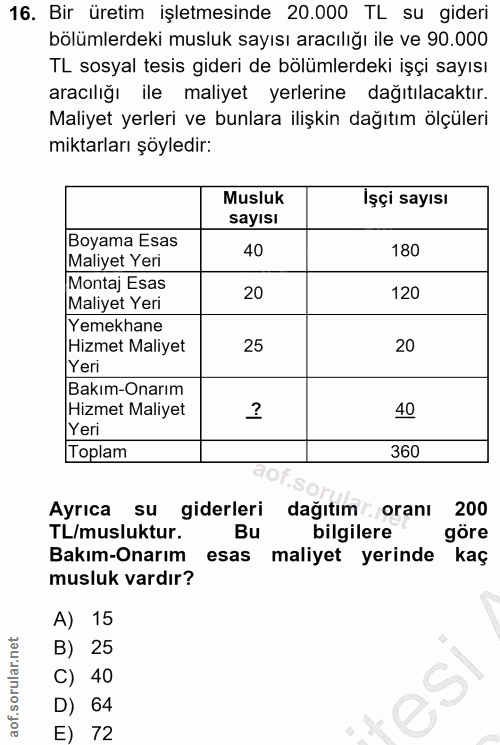 Soru 16