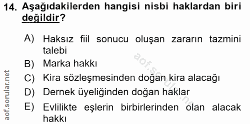 Soru 14