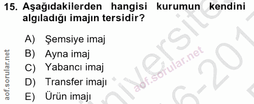 Soru 15