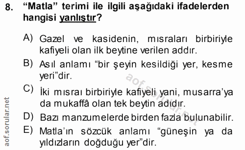 Soru 8